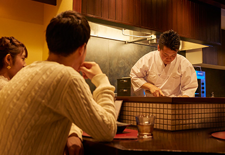 カウンターシーン